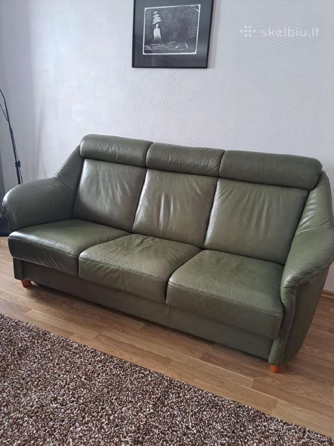 Sofa su miegama funkcija ir du foteliai - nuotraukos Nr. 2