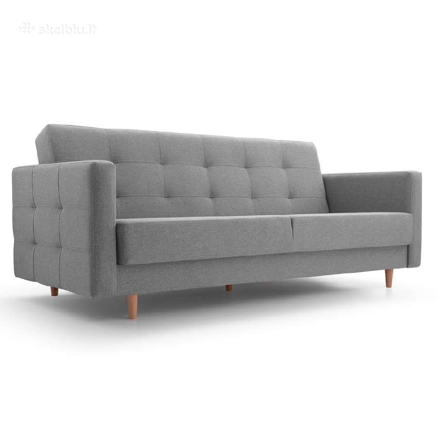 Sofa lova Godivo miegama, su patalų dėže