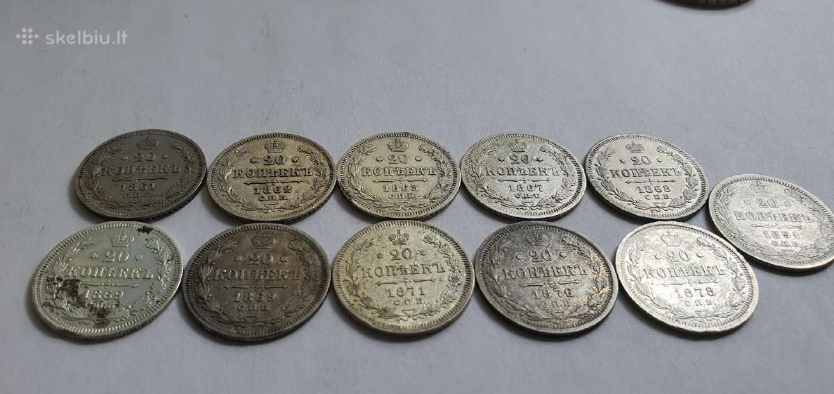 1861-1891 20 kapeiku - nuotraukos Nr. 2