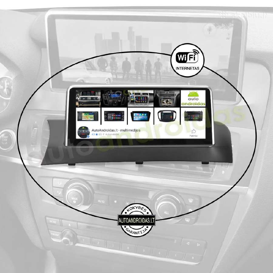 Bmw X3 F25, X4 F26 Android multimedia Usb/GPS/WiFi - nuotraukos Nr. 3