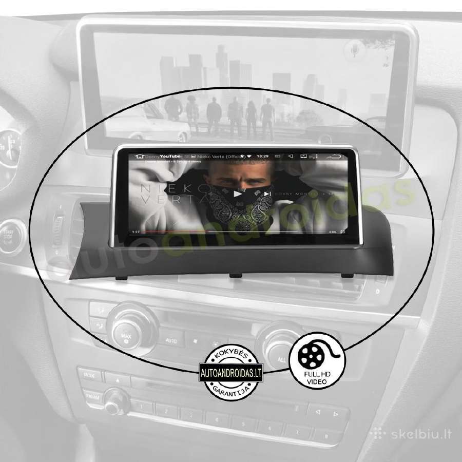 Bmw X3 F25, X4 F26 Android multimedia Usb/GPS/WiFi - nuotraukos Nr. 8