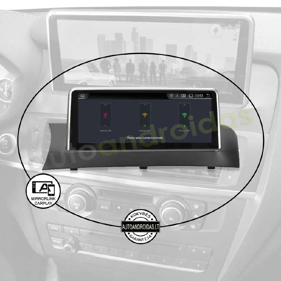 Bmw X3 F25, X4 F26 Android multimedia Usb/GPS/WiFi - nuotraukos Nr. 9