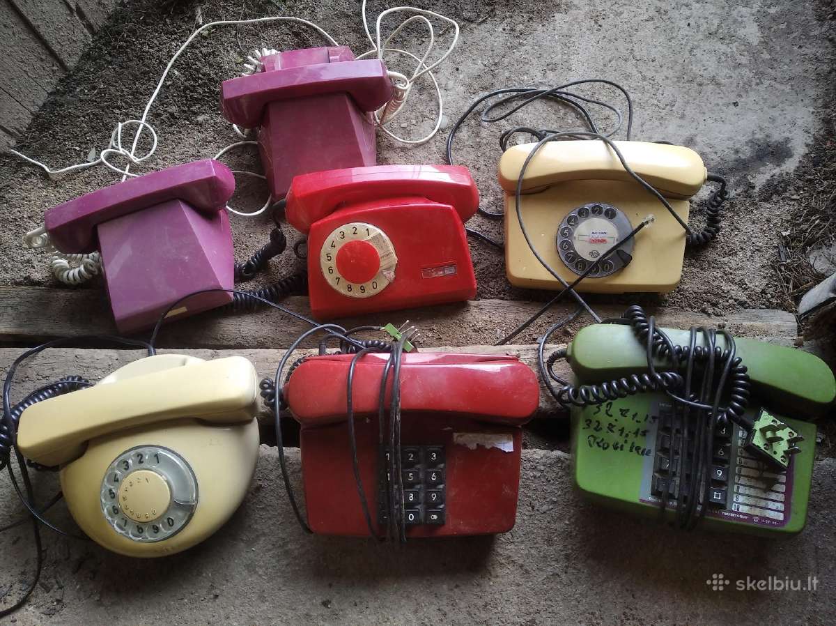 Tarybiniai rageliniai telefonai ir ju priedai - nuotraukos Nr. 23