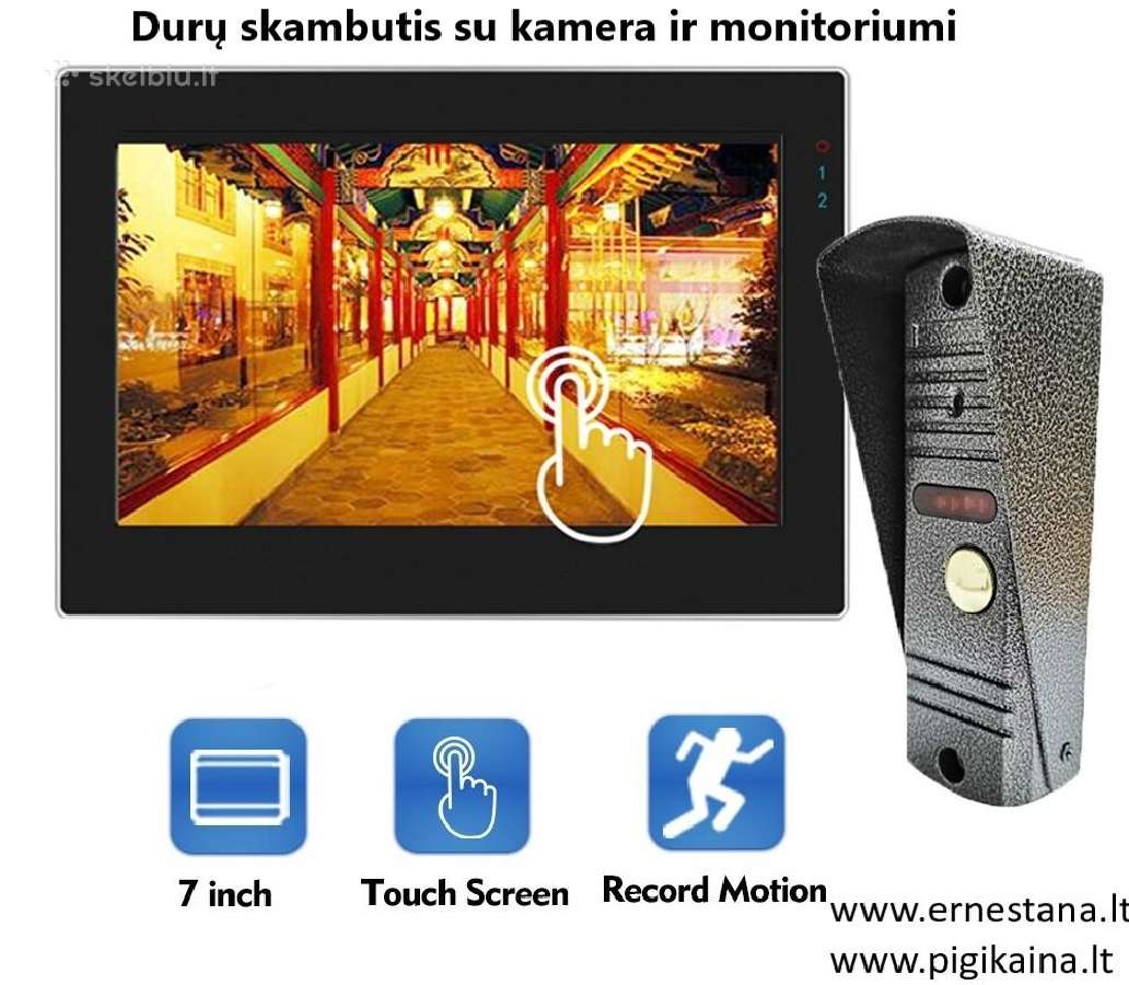 Durų Skambučiai Su Kamera