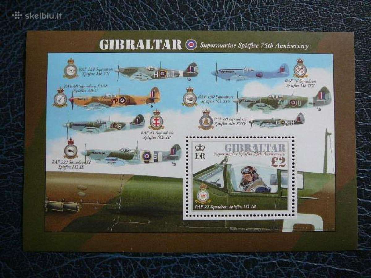 Lektuvai kariniai Gibraltaras 2011 gb1447