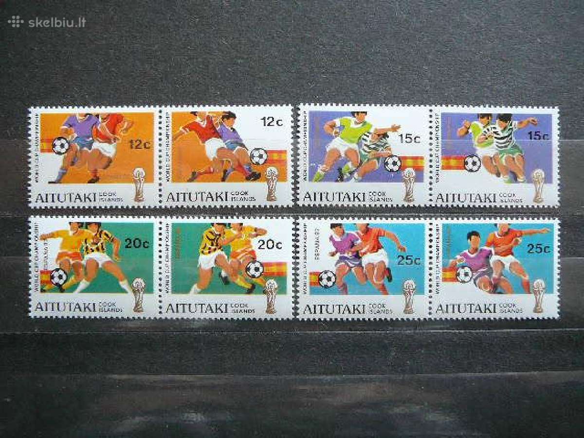 Futbolas (Ispanija) Aitutaki 1981att412