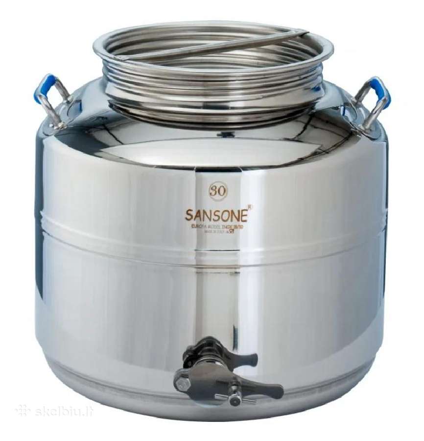 Nerūdijančio plieno statinės ir talpos „sansone“ - nuotraukos Nr. 20
