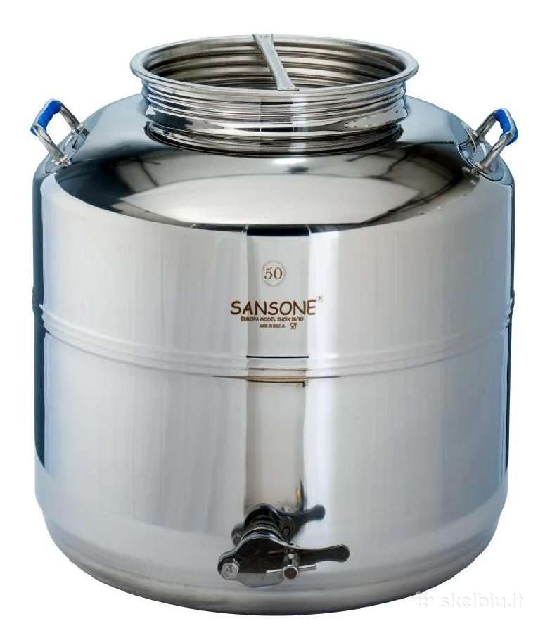 Nerūdijančio plieno statinės ir talpos „sansone“ - nuotraukos Nr. 12