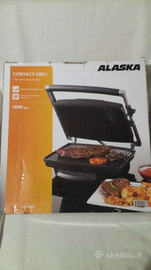 Elektrinis kontaktinis grilius kepsnine Alaska