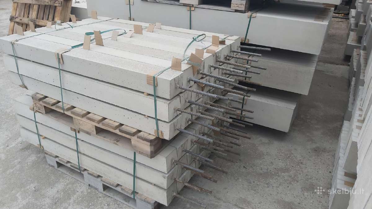 Tvoros stulpas betono šukinė tvora - nuotraukos Nr. 14