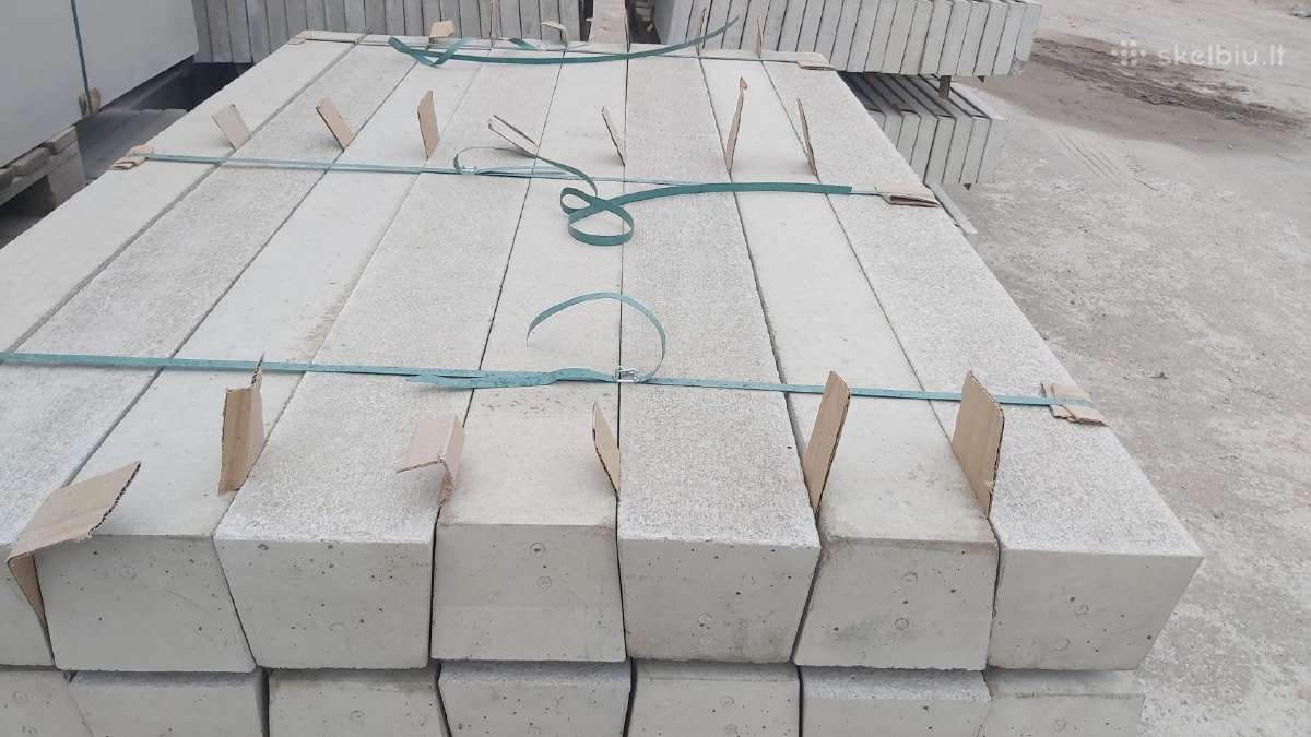 Tvoros stulpas betono šukinė tvora - nuotraukos Nr. 16