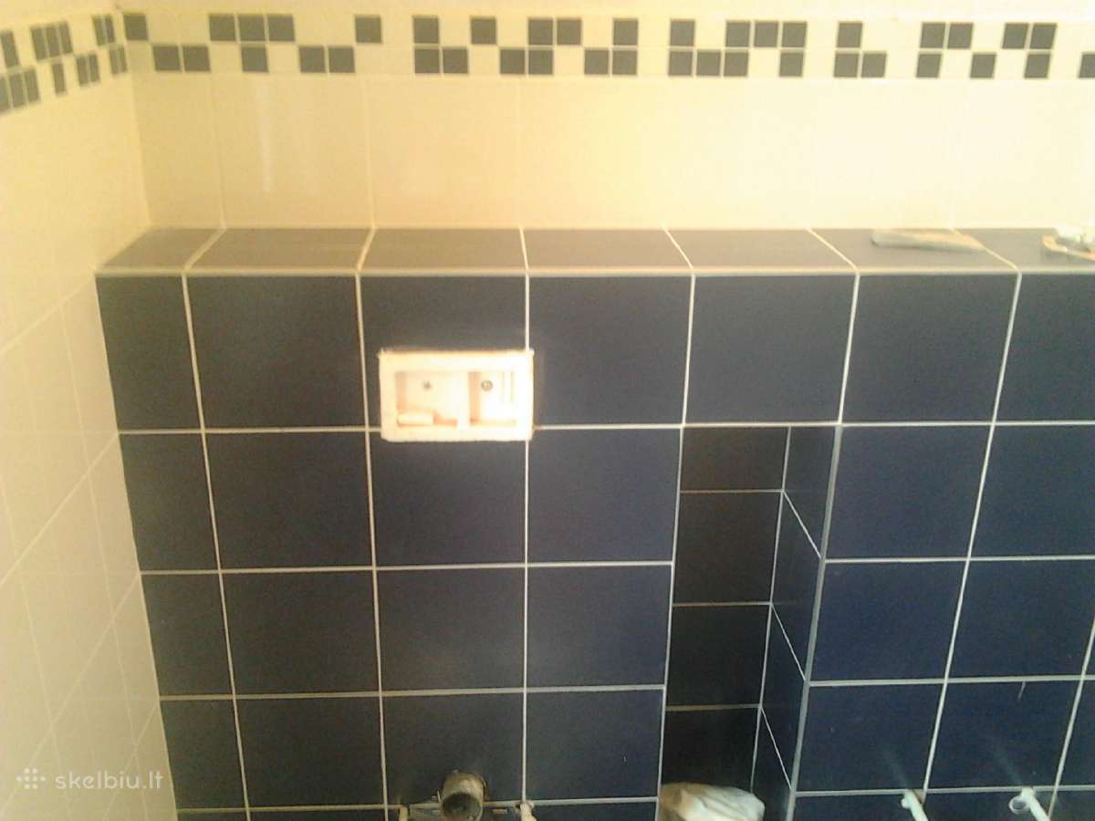 Plytelių klojimas, klinkerio klijavimas. - nuotraukos Nr. 22