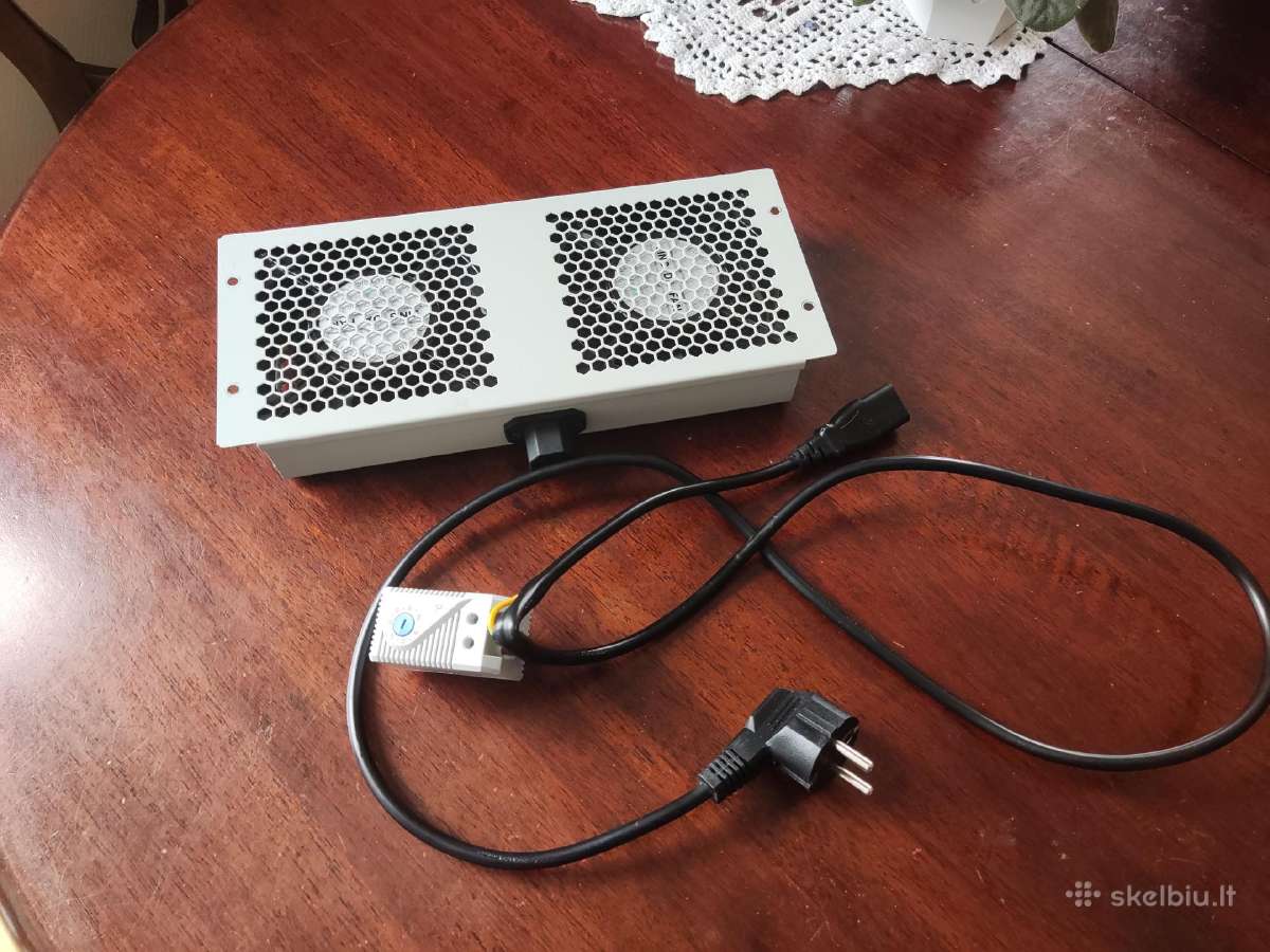 Corex serverinės ventiliatorių blokas su termosatu