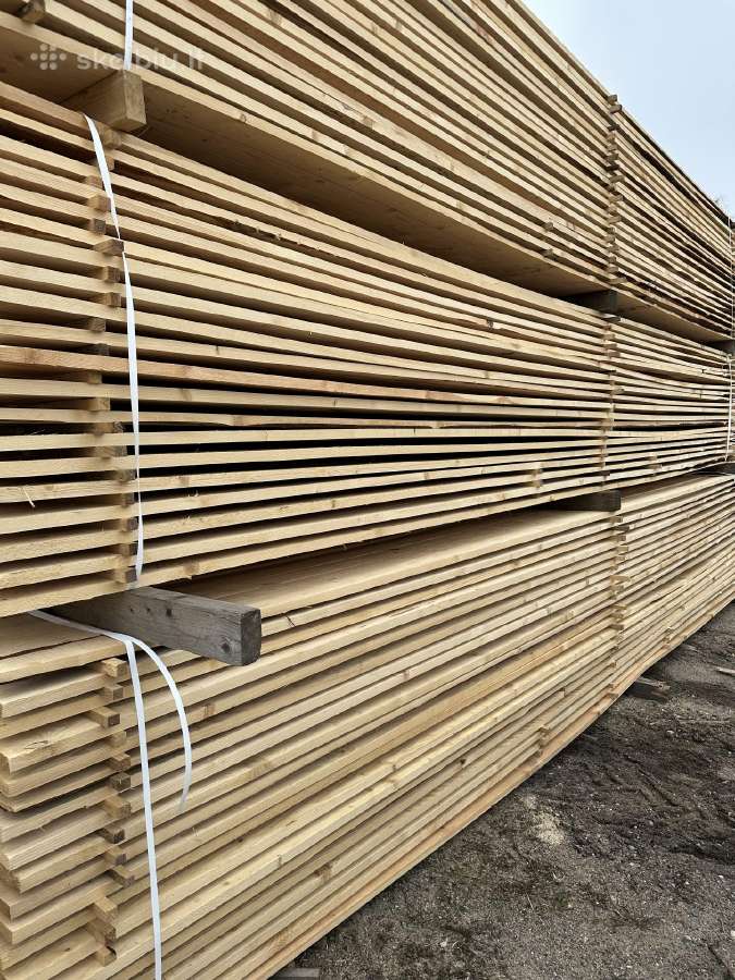 139 Eur! 25x100 Statybinė mediena antros rūšies - Skelbiu.lt