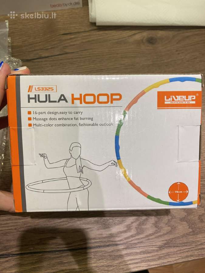 Surenkamas lankas Hula Hoop