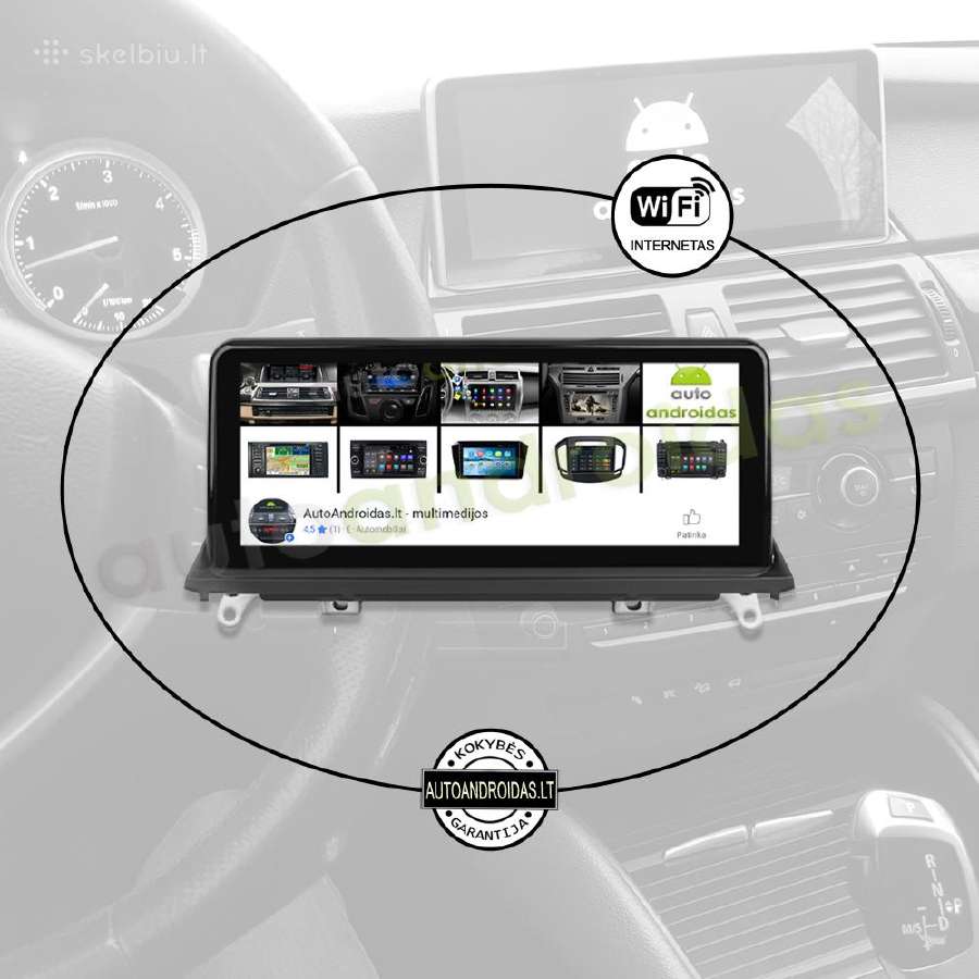Bmw X5 E70, X6 E71 Android multimedia Usb/GPS/WiFi - nuotraukos Nr. 3