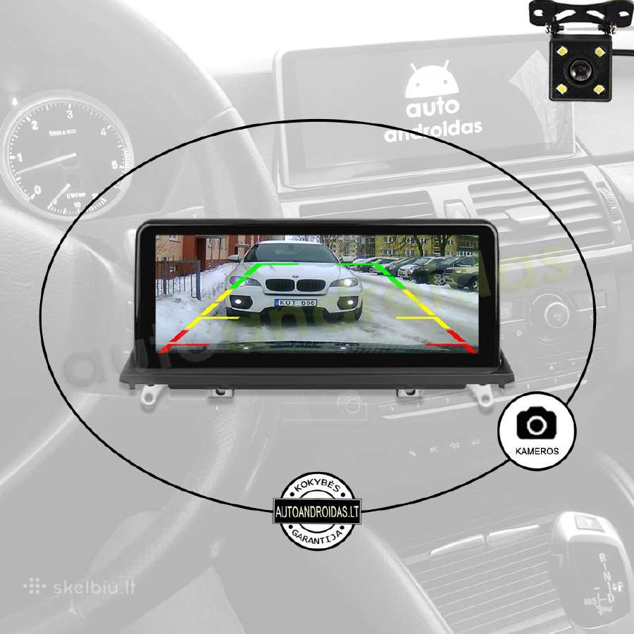 Bmw X5 E70, X6 E71 Android multimedia Usb/GPS/WiFi - nuotraukos Nr. 6