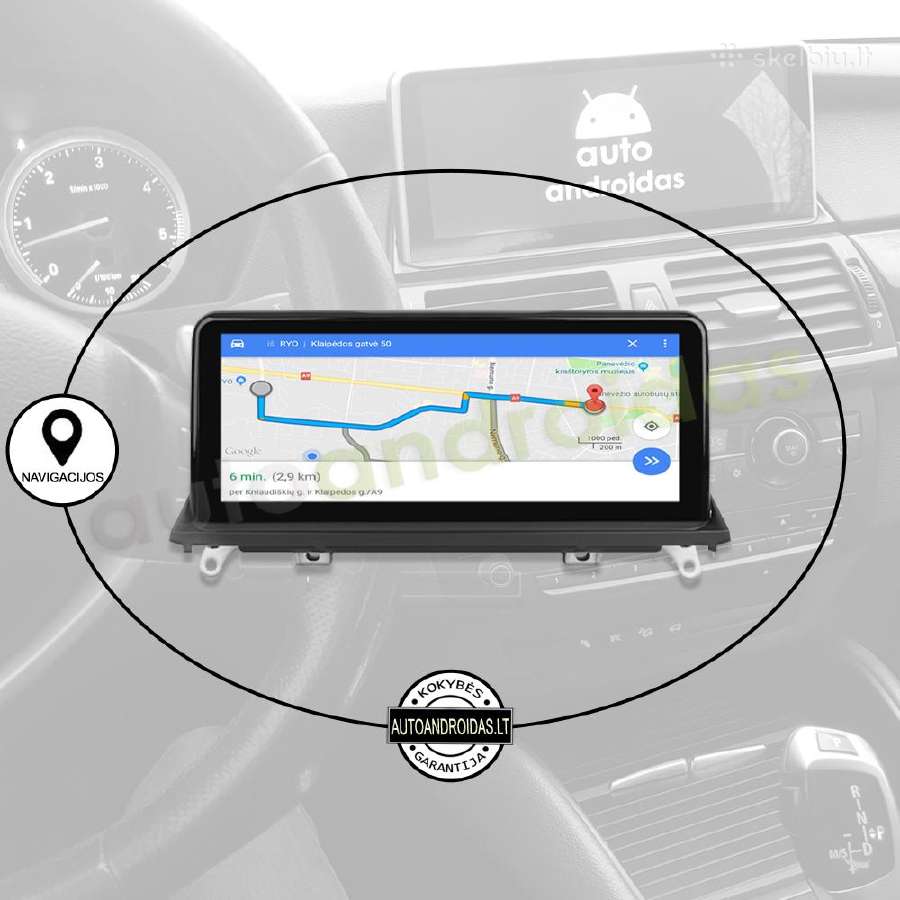 Bmw X5 E70, X6 E71 Android multimedia Usb/GPS/WiFi - nuotraukos Nr. 10