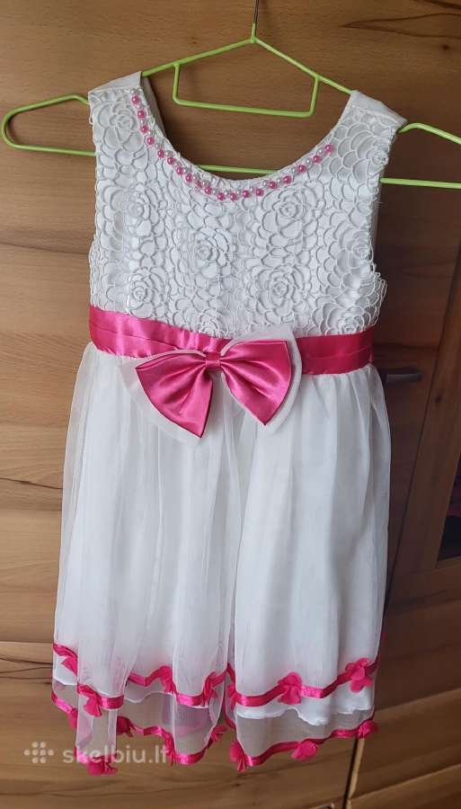 Puošni suknelė iki 110 cm ūgiui - nuotraukos Nr. 3