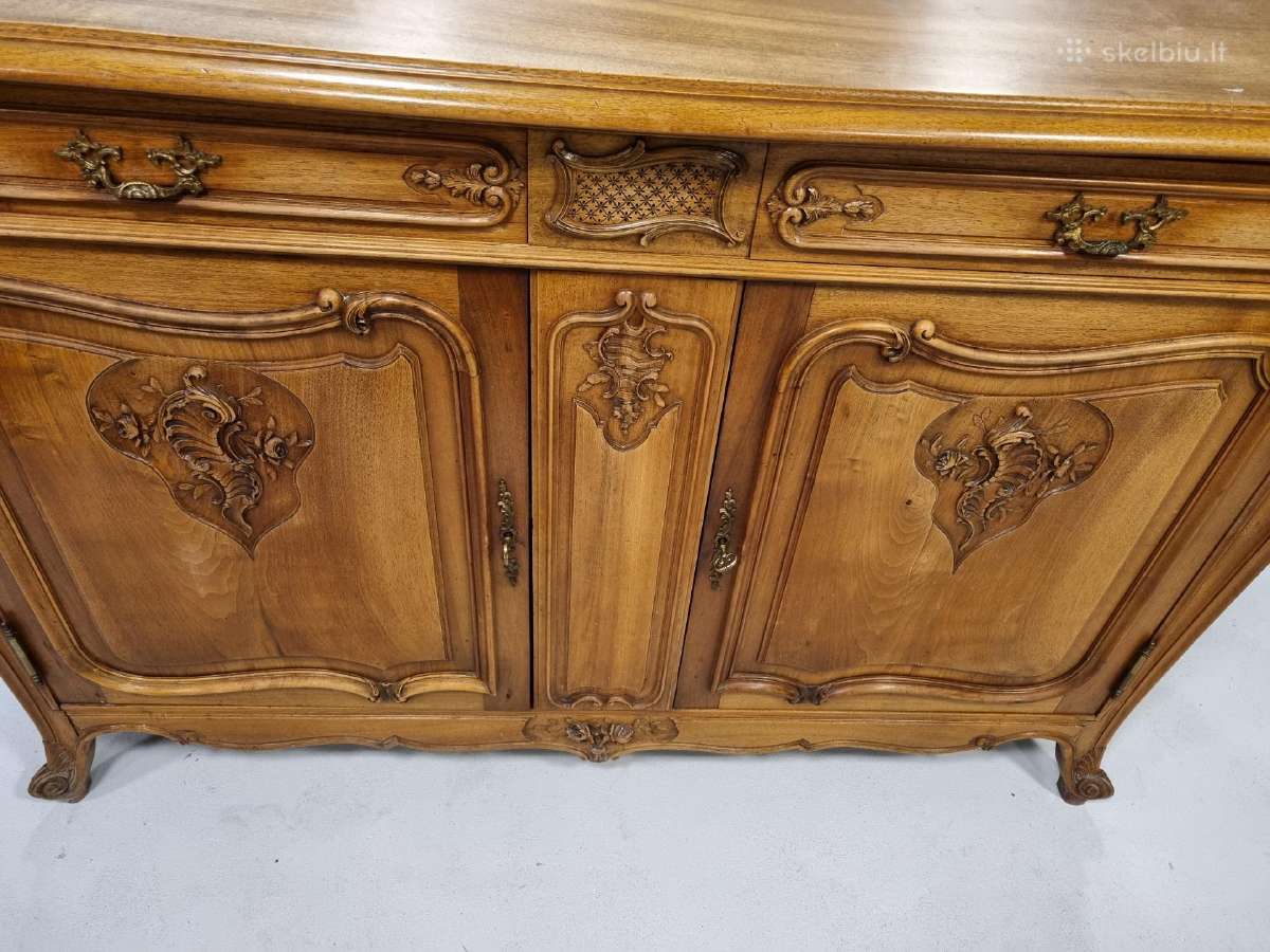 Elegantiška komoda iš rešutmedžio . Prancizija - nuotraukos Nr. 4