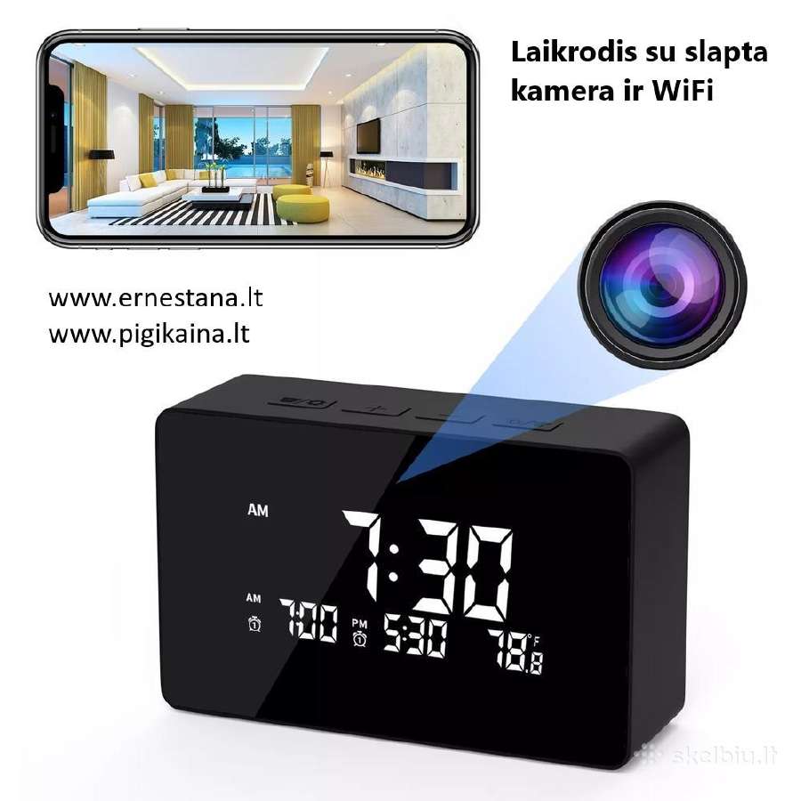Didelis pasirinkimas! Slaptos Stebėjimo Kameros wi - nuotraukos Nr. 14