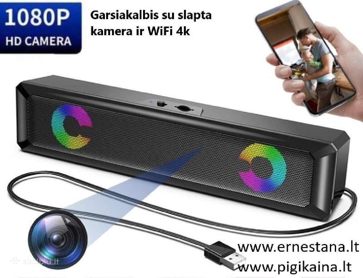 Didelis pasirinkimas! Slaptos Stebėjimo Kameros wi - nuotraukos Nr. 17