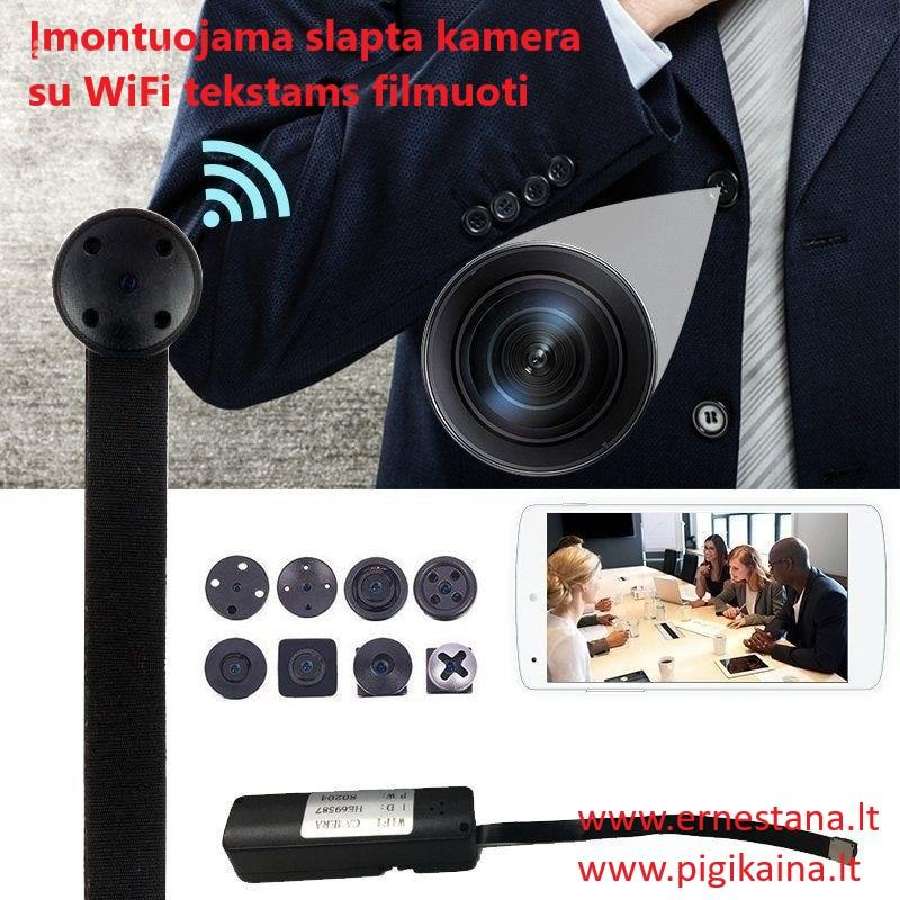 Didelis pasirinkimas! Slaptos Stebėjimo Kameros wi - nuotraukos Nr. 19