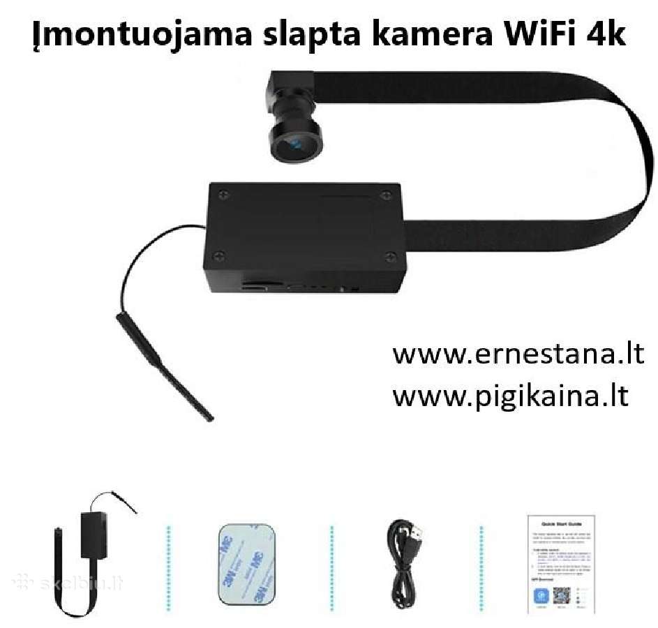 Didelis pasirinkimas! Slaptos Stebėjimo Kameros wi - nuotraukos Nr. 33