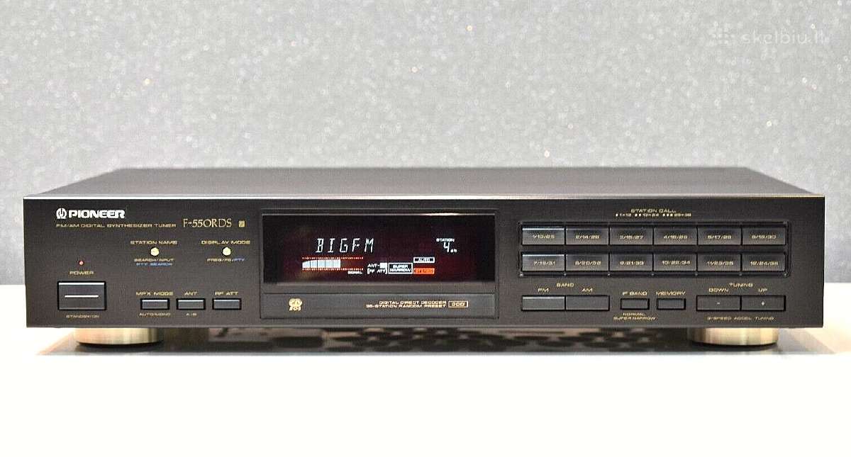 Tiuneriai Sony Revox JVC Technics Pioneer Marantz - nuotraukos Nr. 2