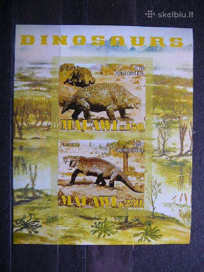 Dinozaurai 2009 svarus g008b