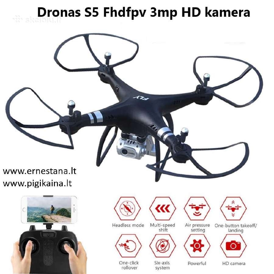 Daugiau nei 100 modelių! Dronas su kamera nuo 50€ - nuotraukos Nr. 16