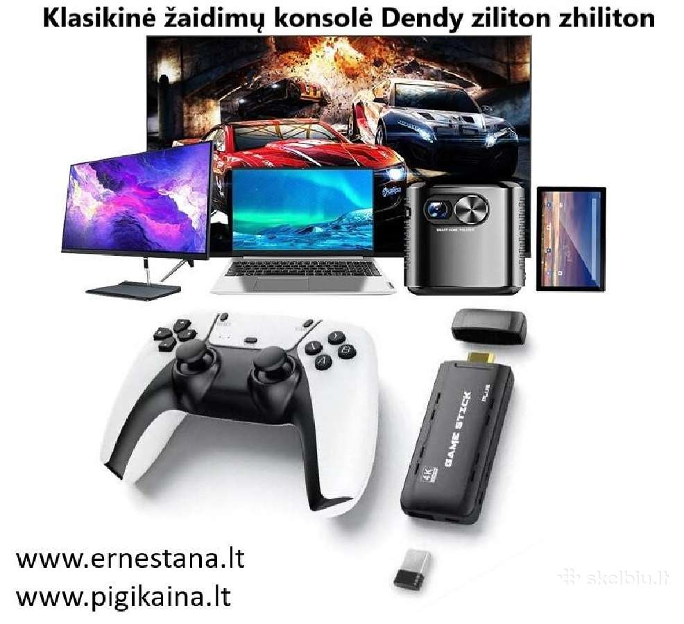 Didelis pasirinkimas! Retro Žaidimų Konsolė - nuotraukos Nr. 2