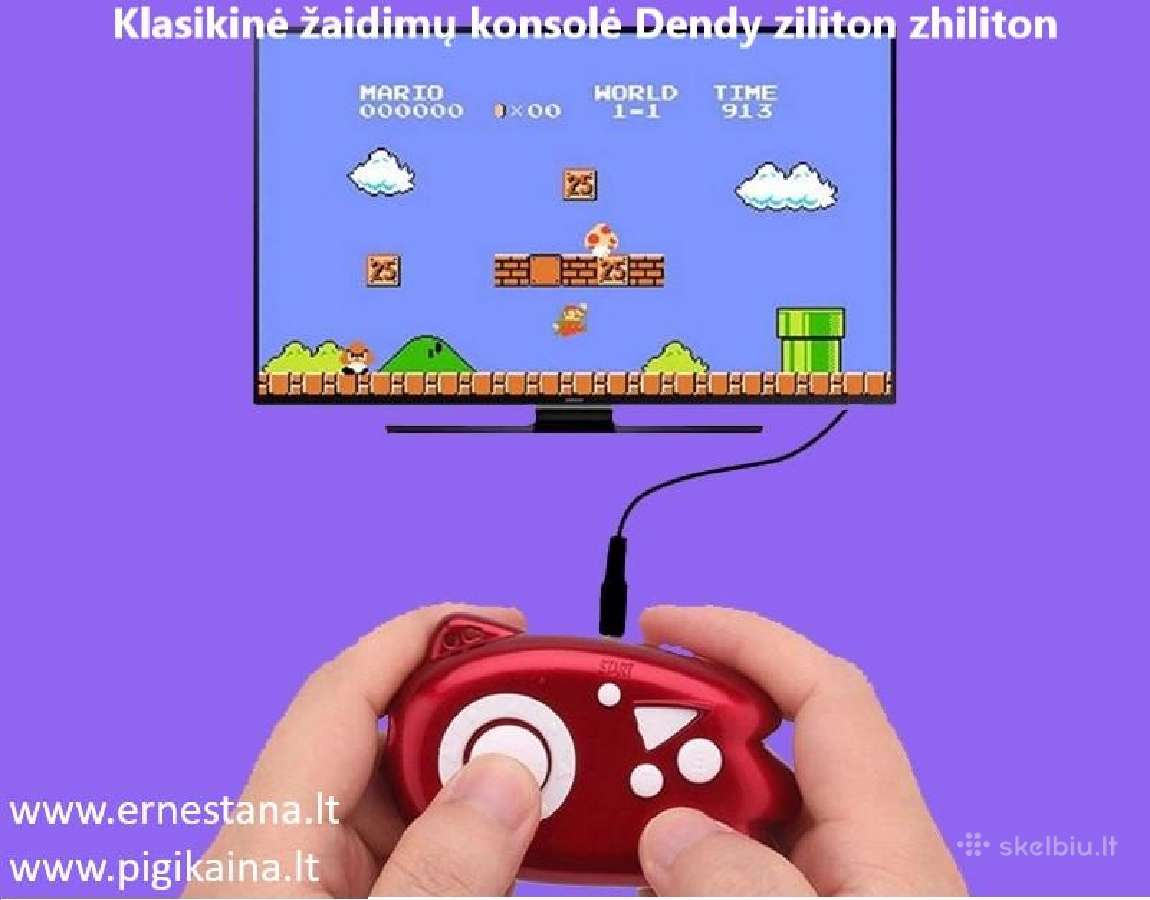 Didelis pasirinkimas! Retro Žaidimų Konsolė - nuotraukos Nr. 7