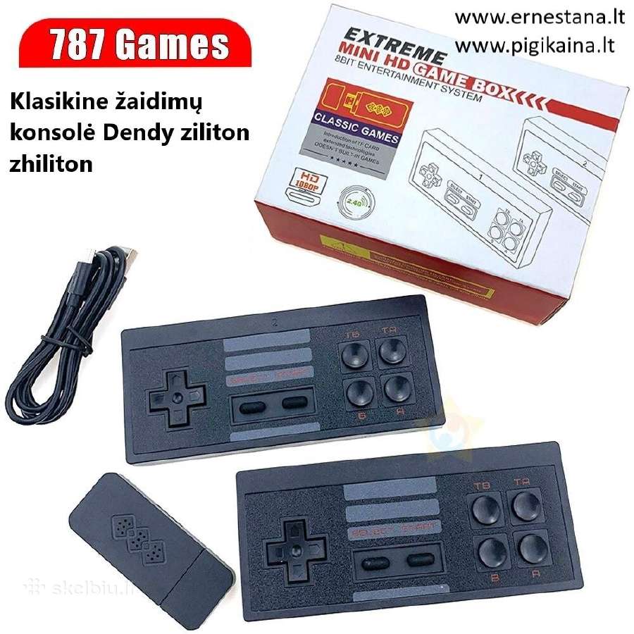 Didelis pasirinkimas! Retro Žaidimų Konsolė - nuotraukos Nr. 15