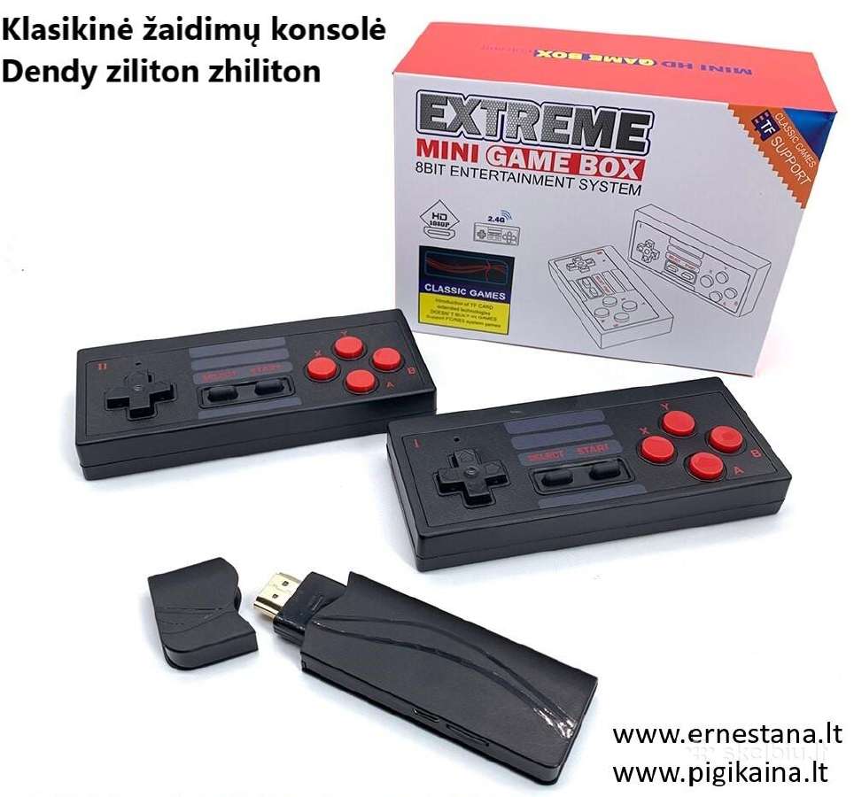 Didelis pasirinkimas! Retro Žaidimų Konsolė - nuotraukos Nr. 16