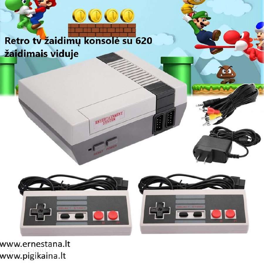 Didelis pasirinkimas! Retro Žaidimų Konsolė - nuotraukos Nr. 18