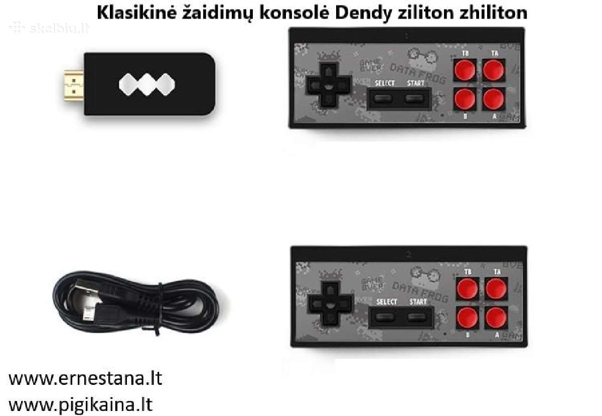 Didelis pasirinkimas! Retro Žaidimų Konsolė - nuotraukos Nr. 19