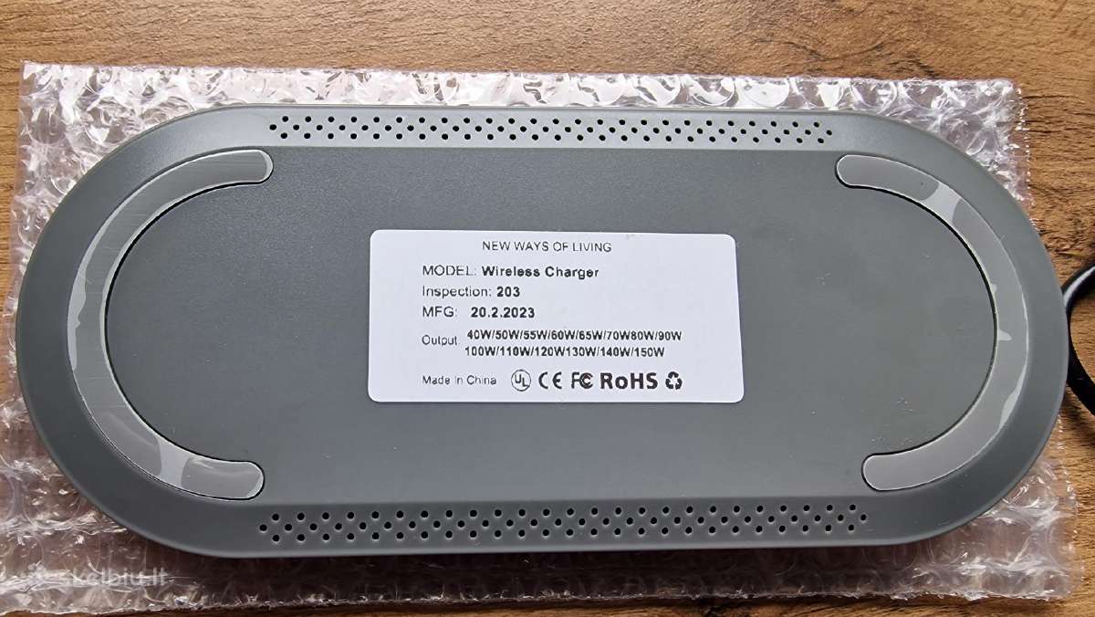 Parduodu nauja 2x1 belaidį pakrovėja 50w - nuotraukos Nr. 2