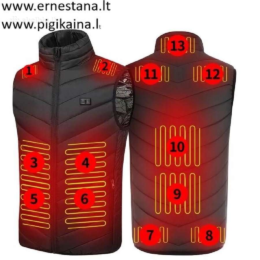 Šildomos Striukės, Liemenės, kojinės, vidpadžiai - nuotraukos Nr. 5