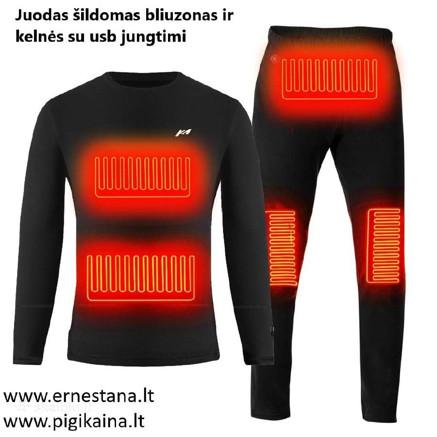 Šildomos Striukės, Liemenės, kojinės, vidpadžiai - nuotraukos Nr. 16