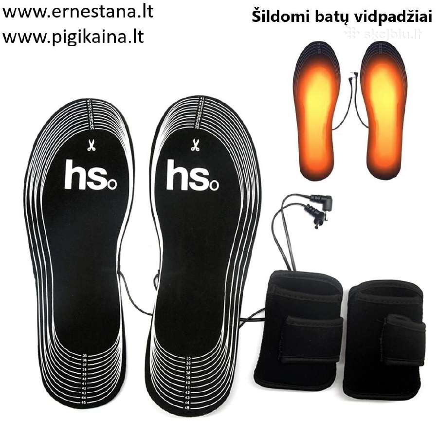 Šildomi Vidpadžiai Ir Kojinės / Batai Su Vilna - nuotraukos Nr. 6