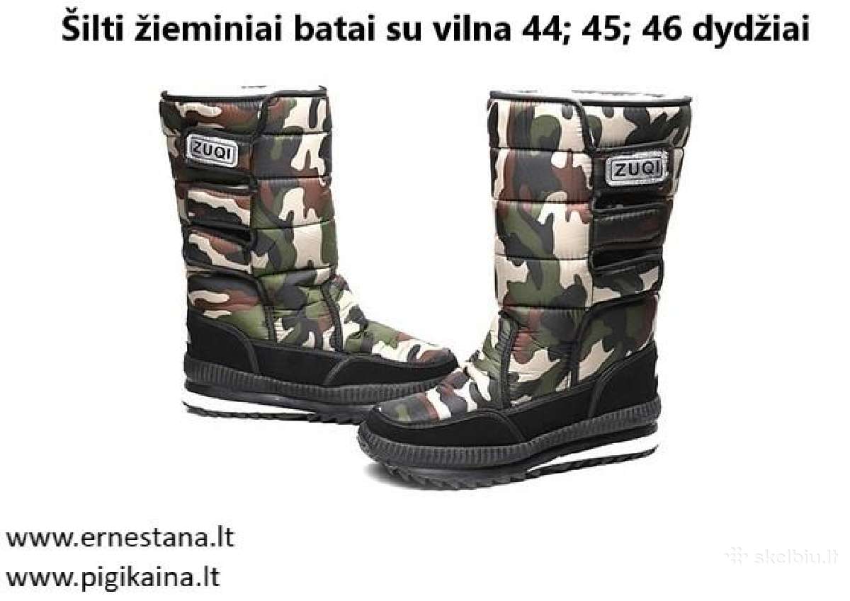 Šildomi Vidpadžiai Ir Kojinės / Batai Su Vilna - nuotraukos Nr. 16