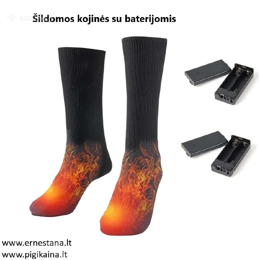 Šildomi Vidpadžiai Ir Kojinės / Batai Su Vilna - nuotraukos Nr. 15
