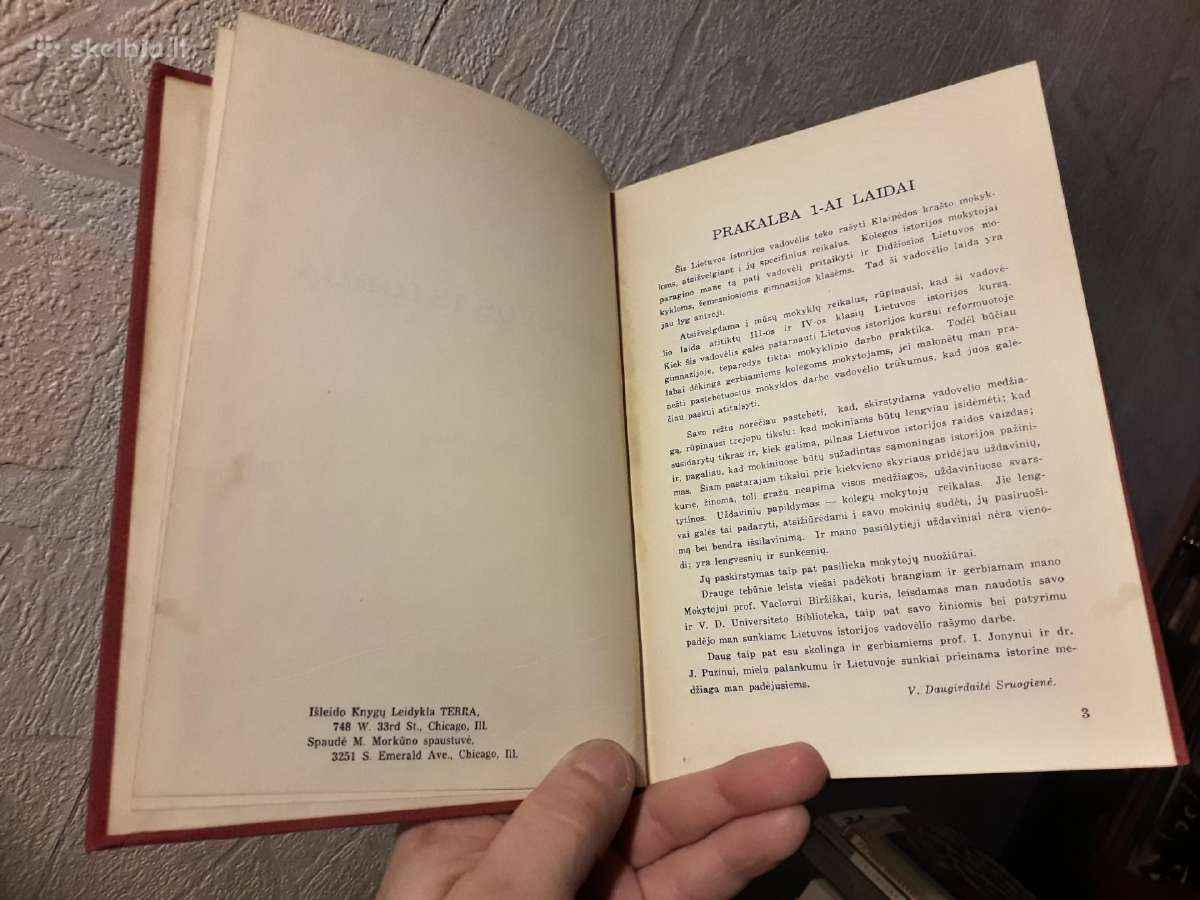 V. Daugirdaitė Sruogienė "Lietuvos istorija" 195? - nuotraukos Nr. 3