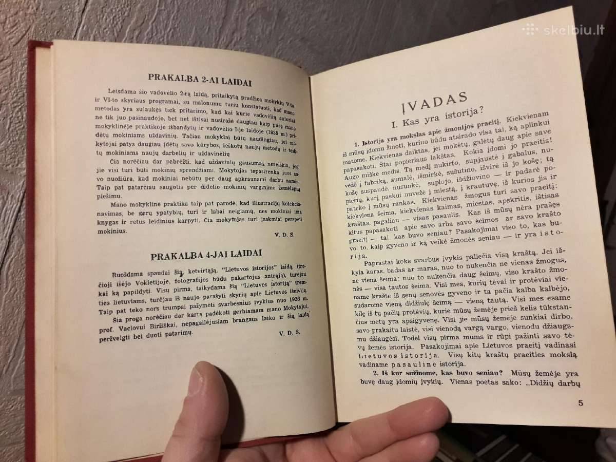 V. Daugirdaitė Sruogienė "Lietuvos istorija" 195? - nuotraukos Nr. 4