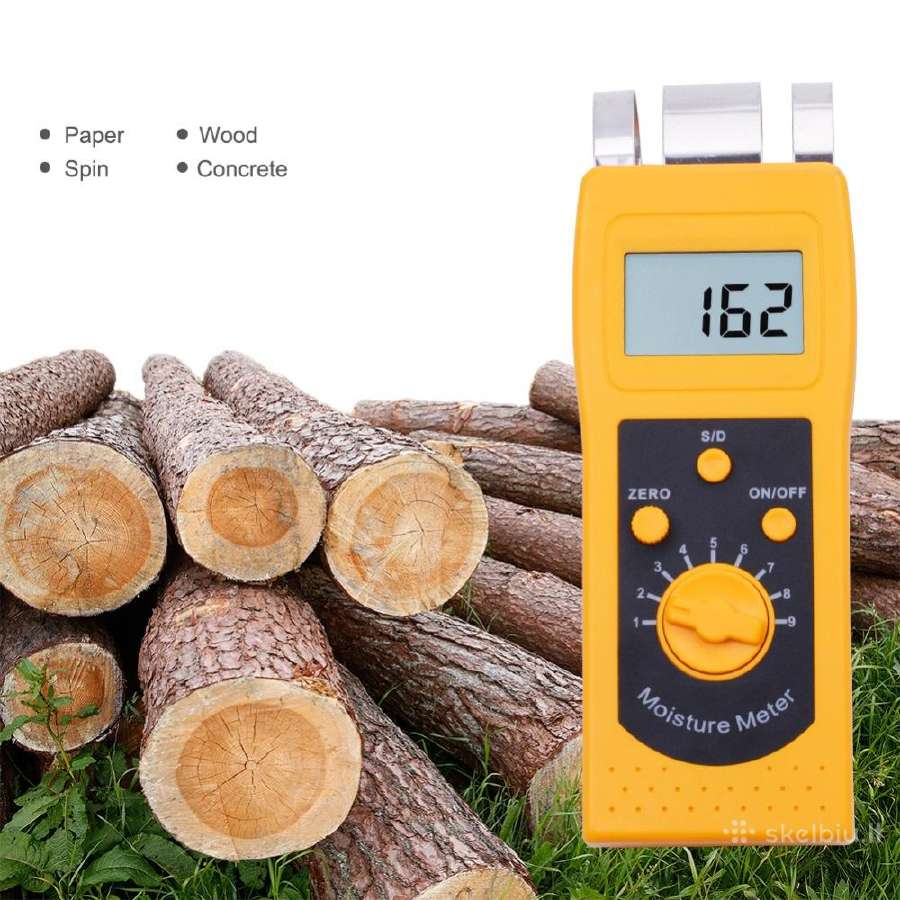 Skaitmeninis medienos drėgmės matuoklis D200w
