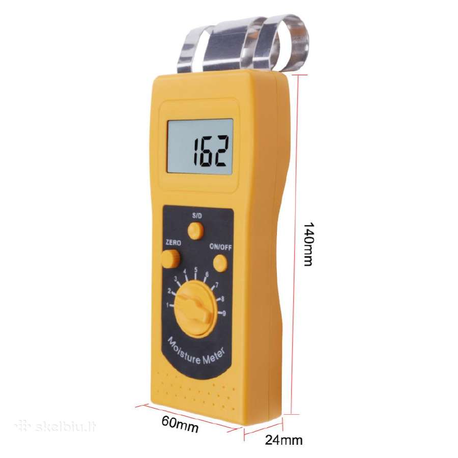 Skaitmeninis medienos drėgmės matuoklis D200w - nuotraukos Nr. 7