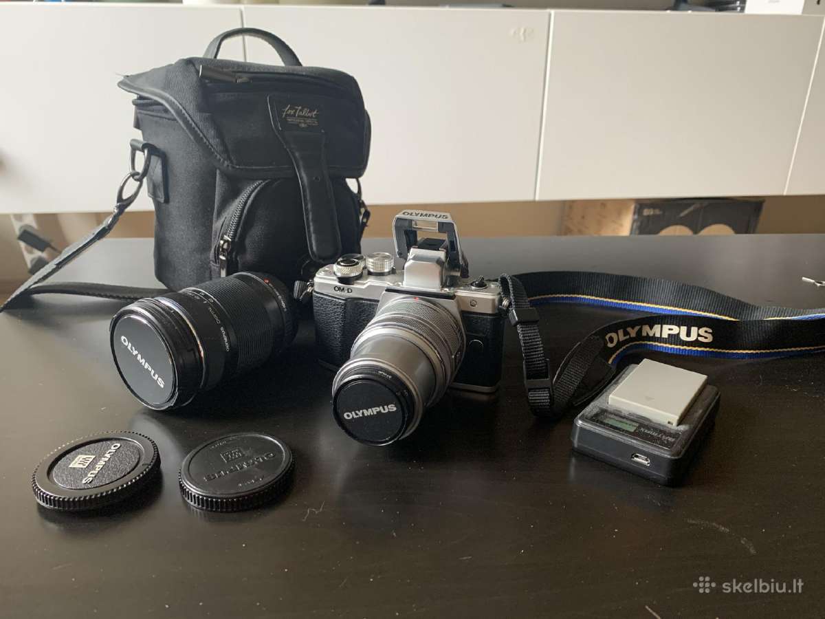 Olympus Om-d E-m10 Mark II fotoaparatas