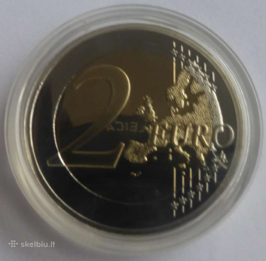 Kipro proginė Proof kokybės 2€ moneta - nuotraukos Nr. 5