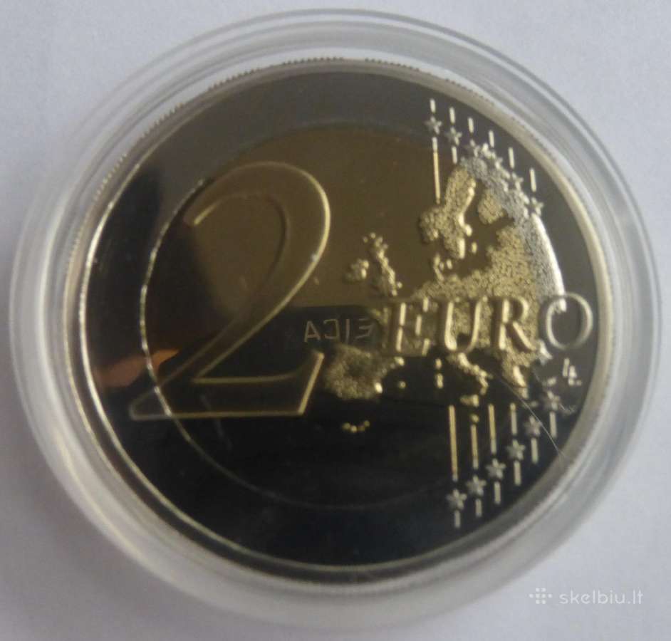 Kipro proginė Proof kokybės 2€ moneta - nuotraukos Nr. 5